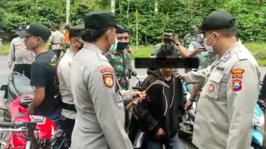 Cegah Bentrok Susulan Perguruan Silat, Pengamanan Pintu Masuk Banyuwangi Diperketat