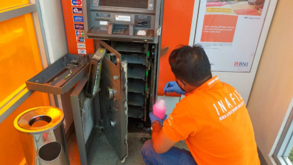 Mesin ATM di Kota Sungai Penuh Dibobol Maling, Uang Ratusan Juta Raib