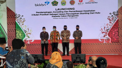 Angka Stunting Tinggi, BKKBN dan Kemenag Luncurkan Program Pencegahan Stunting dari Hulu