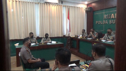 Polisi AKBP M Tersangka Pemerkosa Siswi SMP Jalani Sidang Etik
