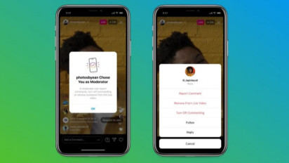 Instagram Rilis Fitur Moderator Siaran Langsung