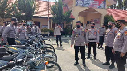 16 Kendaraan Pengawalan Race MotoGP Mandalika Dicek Fisik