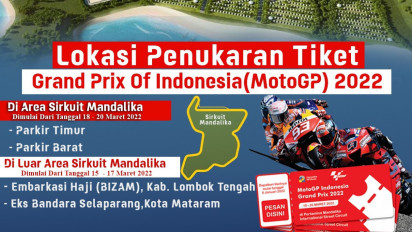 Puncak MotoGP Diprediksi Akan Terjadi Antrian Penukaran Tiket