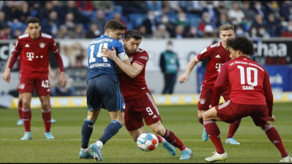 Bayern Muenchen Hanya Mampu Bermain Imbang 1-1 Saat Bertandang ke Markas Hoffenheim