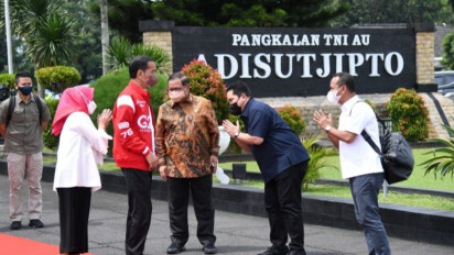 Jokowi Bertolak ke Titik Nol Kilometer IKN Nusantara