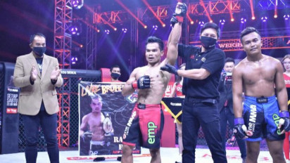 OnePride Fight Night 57, Aep Saepudin Buru Sabuk Abadi
