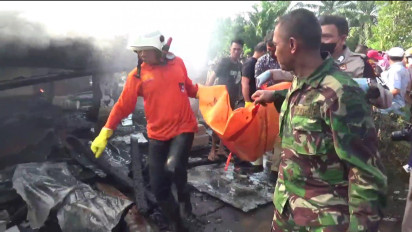 Rumah Bersejarah Peninggalan Kerajaan Negeri Padang Terbakar, Seorang Bocah Ditemukan Tewas