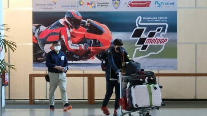 Jelang Ajang Series MotoGP, Sejumlah Official dan Pembalap Mulai Tiba di Bandara Soetta