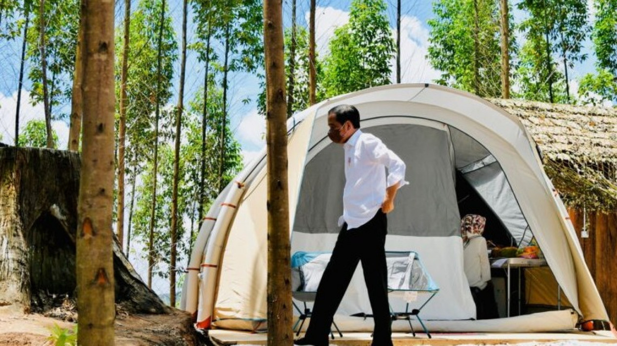 Proyek Raksasa, Jokowi Perkirakan IKN Baru Bisa Selesai 15-20 Tahun
            - galeri foto