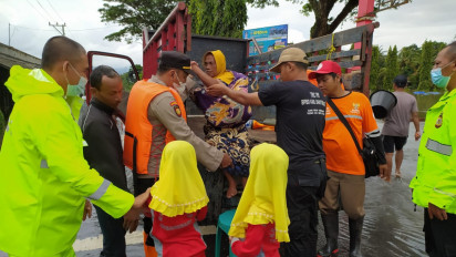 Banjir di Banyumas Tujuh Desa Paling Parah, 1.500 Warga Mengungsi