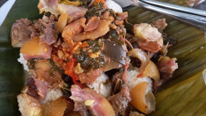 Nasi Penggel Khas Kebumen, Bulat Seukuran Bola Pingpong