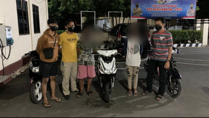 Satreskrim Polres Selayar Ungkap Curanmor, 2 Pelaku Diringkus Bersama 5 Unit Motor Hasil Curian
