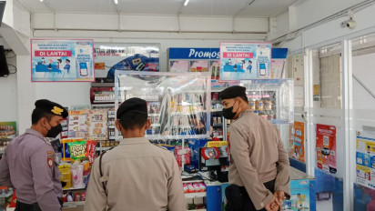 Antisipasi Antrean Minyak Goreng, Polisi Patroli di Pusat Perbelanjaan