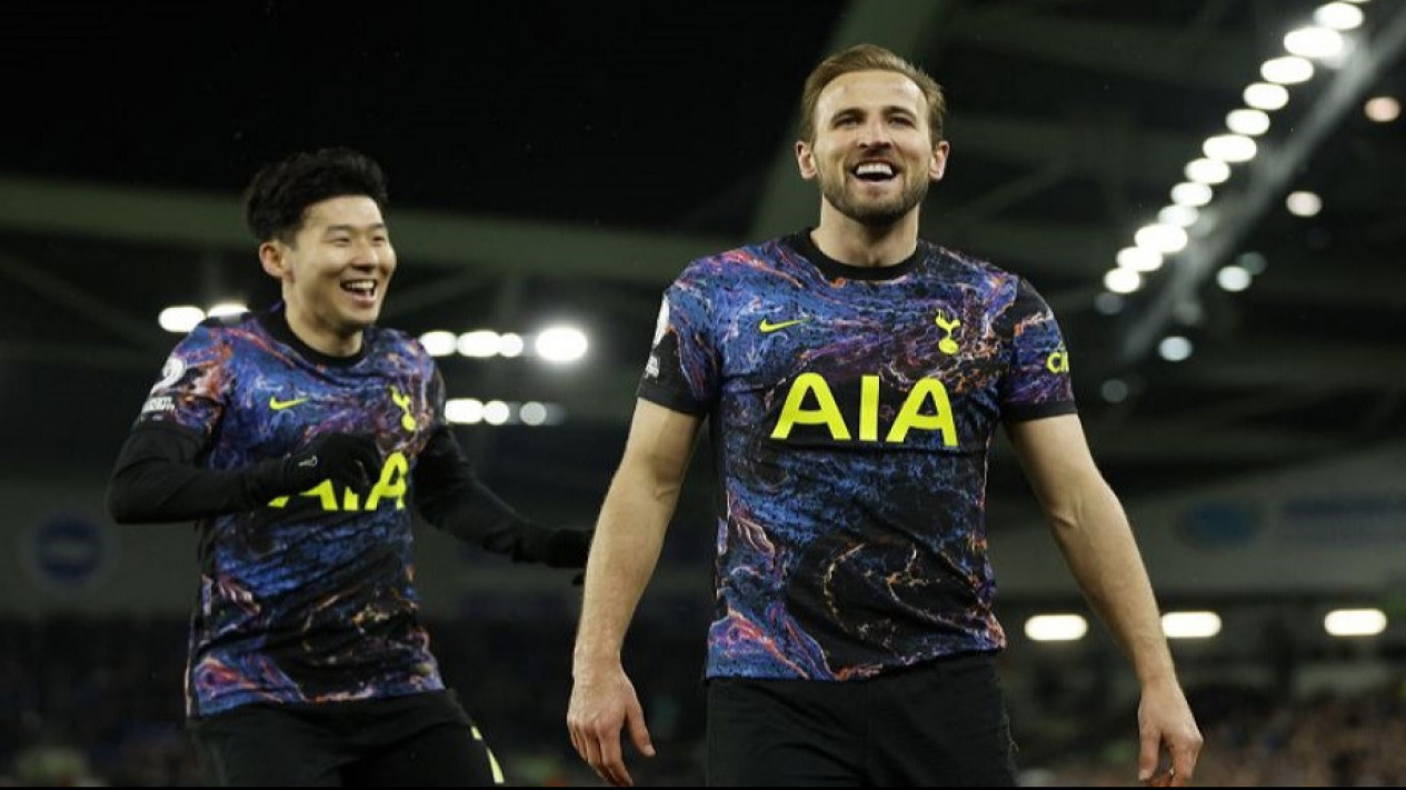 Harry Kane dan Cristian Romero Antar Tottenham Hotspurs Menang 2-0 Lawan Brighton & Hove Albion
            - galeri foto