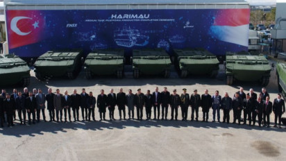 Gandeng FNSS Turki PT.Pindad Rampungkan Produksi Perdana Tank Harimau