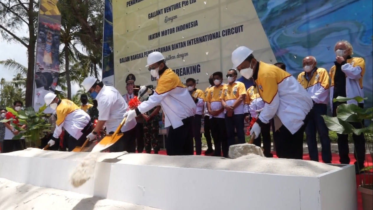 Groundbreaking dan MoU Sirkuit F1 Bintan Digelar di Lagoi
            - galeri foto