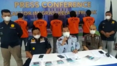 Terjaring Razia Vaksin, Imigrasi Siak Tangkap 5 WNA Asal Filipina