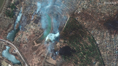 Citra Satelit Maxar Technologies Rilis Foto Terbaru Pasca Serangan Rusia