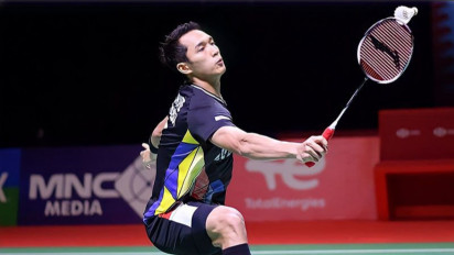 Anthony Ginting & Jonatan Christie Terhenti di Perempat Final All England 2022