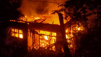 Rumah Milik Janda Tua di Tasikmalaya Ludes Dilalap Si Jago Merah, Terbakar saat Korban Tertidur Pulas