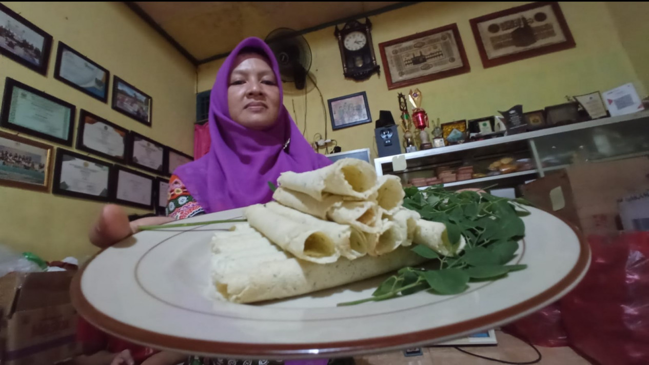Egg Roll dari Daun Kelor, Usaha Pangan Berbasis Kearifan Lokal
            - galeri foto