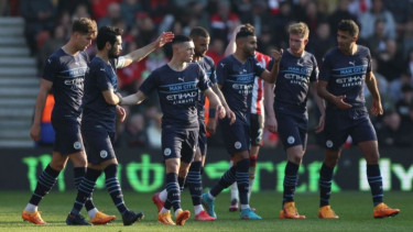 City ke Semifinal Piala FA Setelah Benamkan Southampton