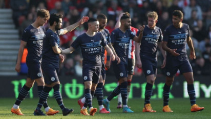 City ke Semifinal Piala FA Setelah Benamkan Southampton