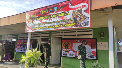 Kampung Pancasila sebagai Contoh Kebhinekaan Masyarakat Hidup Berdampingan