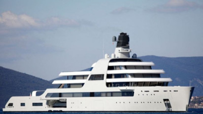 Kapal Pesiar Abramovich Terlihat di Perairan Turki