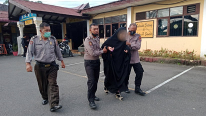 Pasca Insiden Wanita Bercadar Terobos dan Tabrak SPKT Polres Pematang Siantar, Rekaman Aksi Beredar di Masyarakat