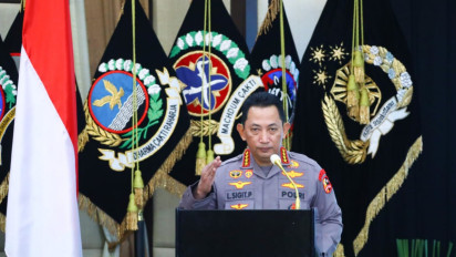 Buka Rakernis Gabungan, Kapolri Harapkan Polri Presisi jadi Lompatan Jauh