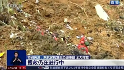 Tim Penyelamat Belum Temukan Penumpang Selamat Jatuhnya China Eastern Airlines