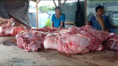 Jelang Ramadhan Harga Daging Sapi di Pasar Tradisional Naik Hingga 130 Ribu Rupiah