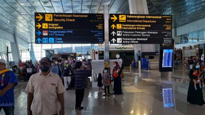 PPLN Bebas Karantina, Penumpang Bandara Soetta Meningkat