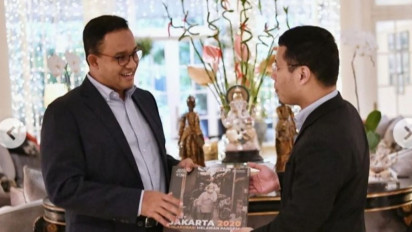 Terima Kunjungan Menteri Singapura, Anies Bahas Tata Kota