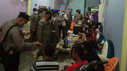 Belasan Wanita Penghibur Terjaring Razia, Bertarif 50 Ribu per Jam