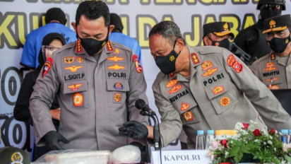 Kasus Sabu Pangandaran Hasil Transaksi di Tengah Laut