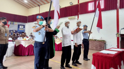 Dua Napi Teroris di Lapas Klas 1 Madiun Ikrar Setia Kepada NKRI