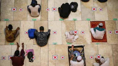 Masjid Istiqlal Gelar Tarawih Ramadhan 1443 H Berjamaah