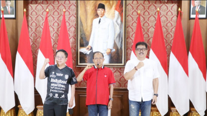 Gubernur Bali Izinkan Penonton Hadiri Laga Terakhir Bali United