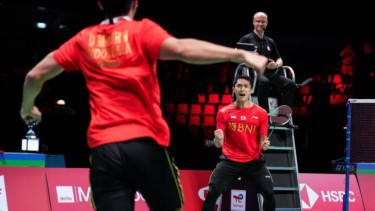 Jonatan Christie Menjuarai Tunggal Putra Swiss Open 2022
