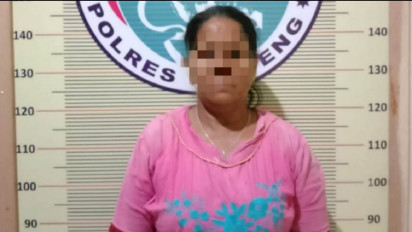 Sat Resnarkoba Polres Tapanuli Tengah Tangkap Wanita Diduga Bandar Sabu
