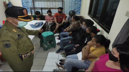 Satpol PP Kota Cirebon Amankan Sepuluh Pasangan Mesum di Dalam Sebuah Hotel