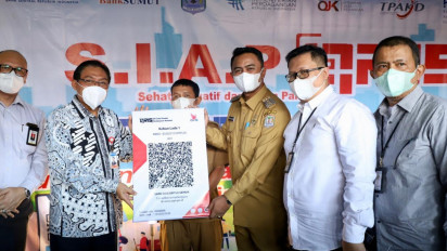 Pemko Binjai Luncurkan e-Pasar Dengan QRIS