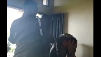 Viral Video Polisi Pukul Polisi