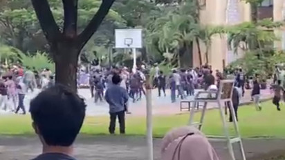 Mahasiswa UIN Alauddin Bentrok, Polres Gowa Terjunkan Personilnya