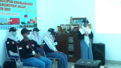 Tekan Angka Kecelakaan di Kalangan Pelajar, Dishub Boyolali Gelar Pemililihan Pelajar Pelopor Keselamatan Lalu Lintas 2022