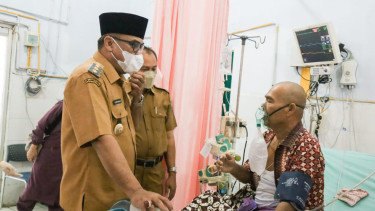 Tiga Warga Terluka Akibat Kebakaran Pasar Kotanopan, Satu Koma