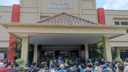 Paguyuban Warga Bendungan Bener Purworejo Laporkan LSM