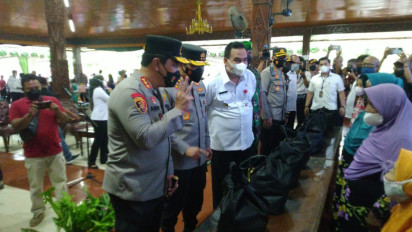 Kabareskrim Polri Cek Vaksinasi Serentak di Blora Jawa Tengah